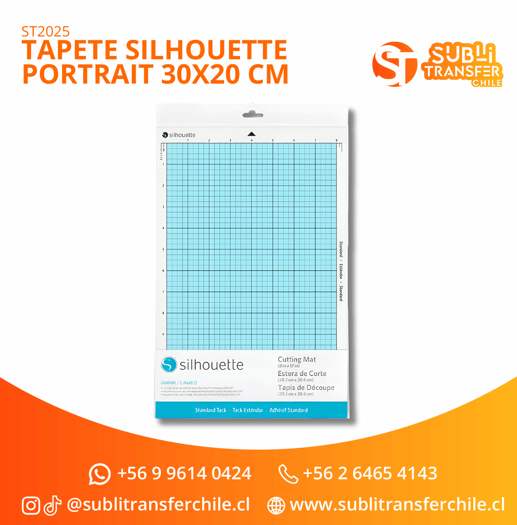 ST2025 Tapete Silhouette Portrait 30x20 cm– Entrega Inmediata