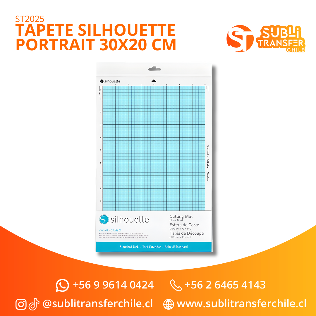 ST2025 Tapete Silhouette Portrait 30x20 cm– Entrega Inmediata
