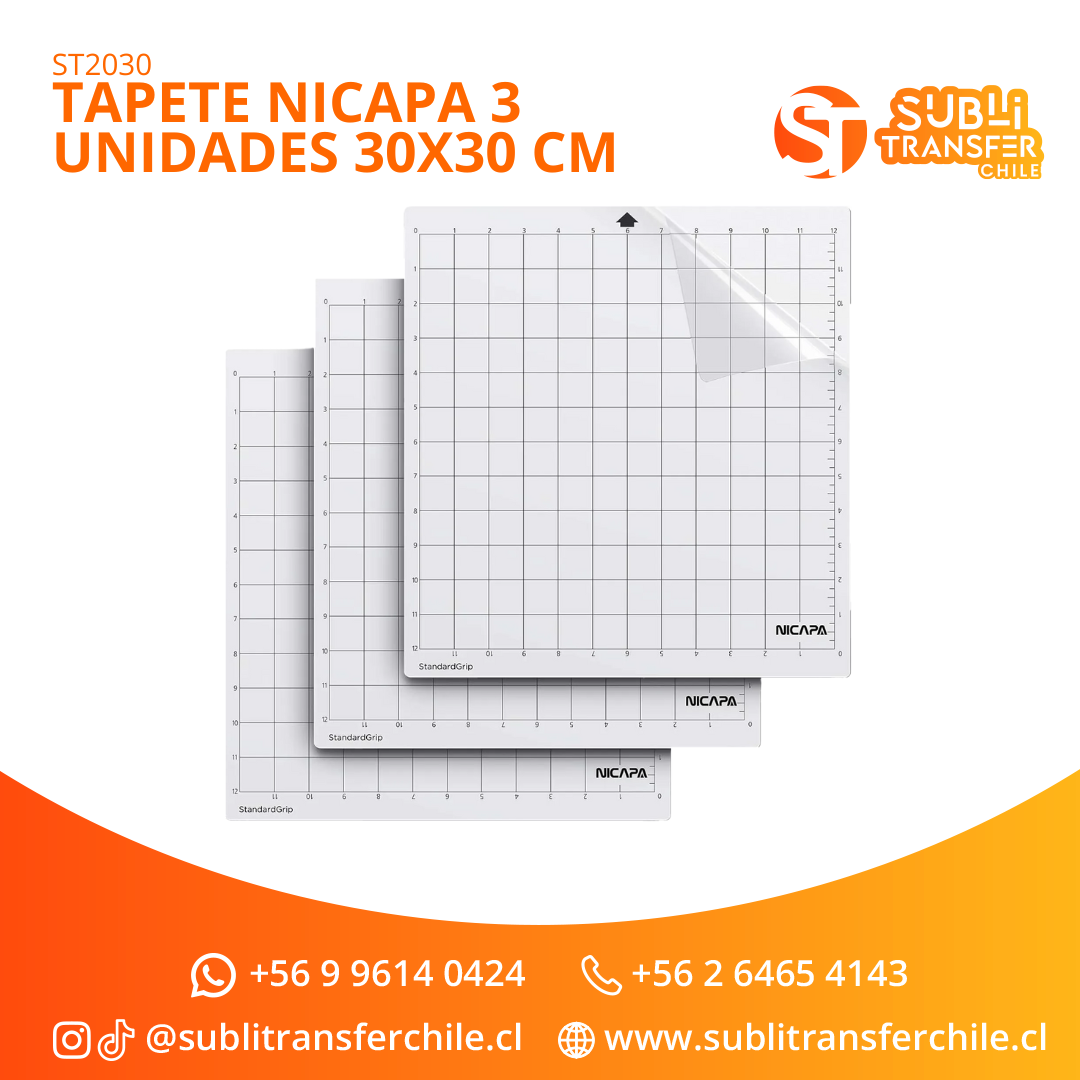 ST2030 Tapete Nicapa 3 unidades 30x30 cm – Entrega Inmediata