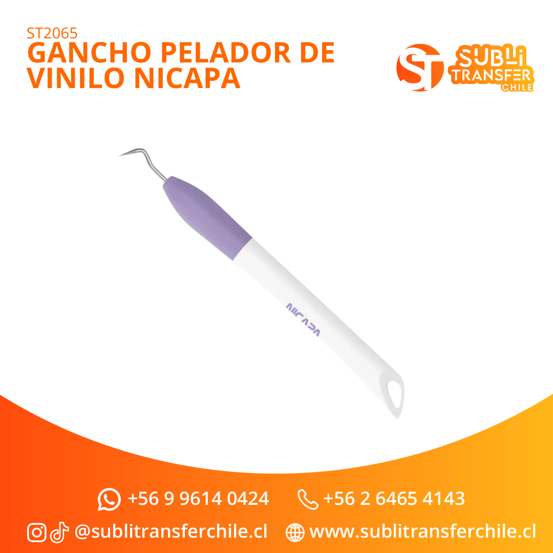 ST2065 Gancho Pelador de Vinilo Nicapa - Entrega Inmediata