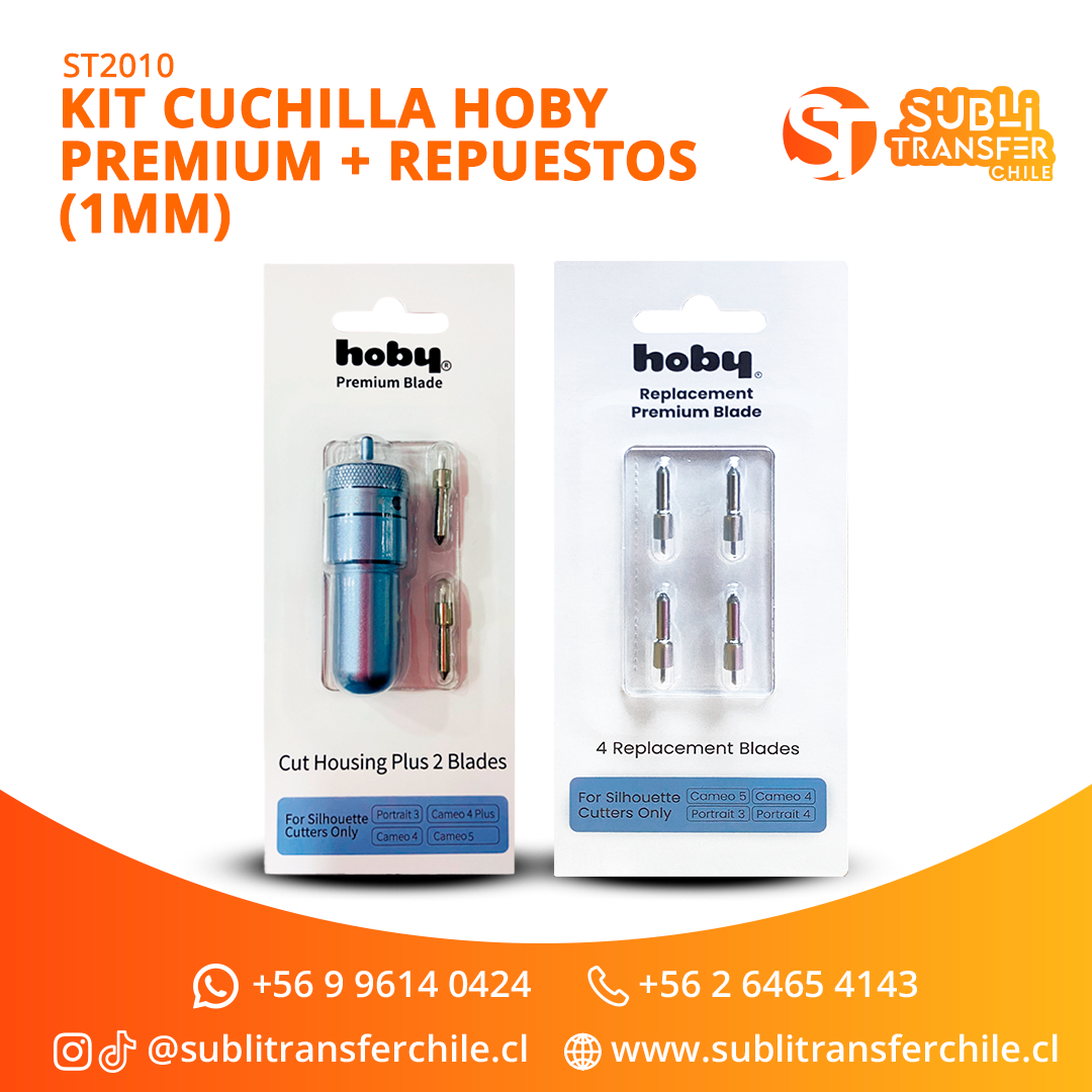 ST2010 Cuchilla Premium + 4 Repuestos Hoby – Entrega Inmediata