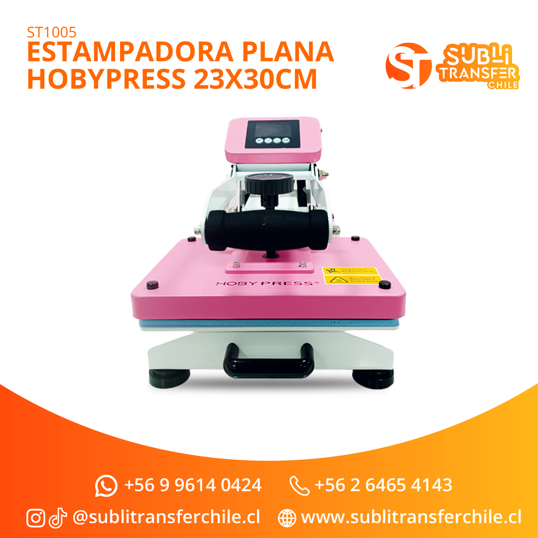 ST1005 Estampadora Plana HobyPress 23x30cm - Entrega Inmediata