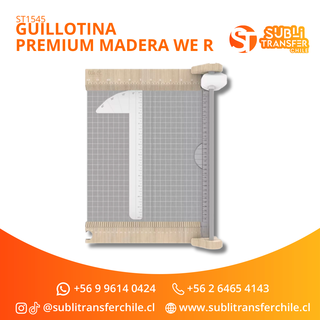 ST1545 Guillotina Premium Madera - Entrega inmediata