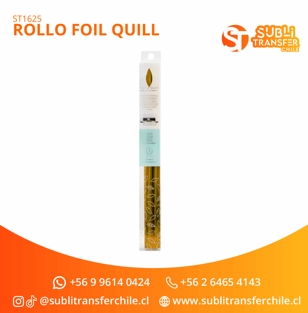 ST1625 Rollo Foil Quill - Entrega Inmediata