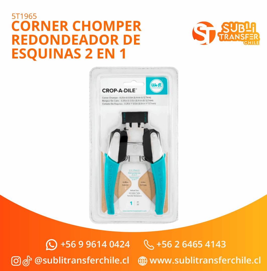 ST1965 Corner Chomper Redondeador de Esquinas 2 en 1 - Entrega inmediata