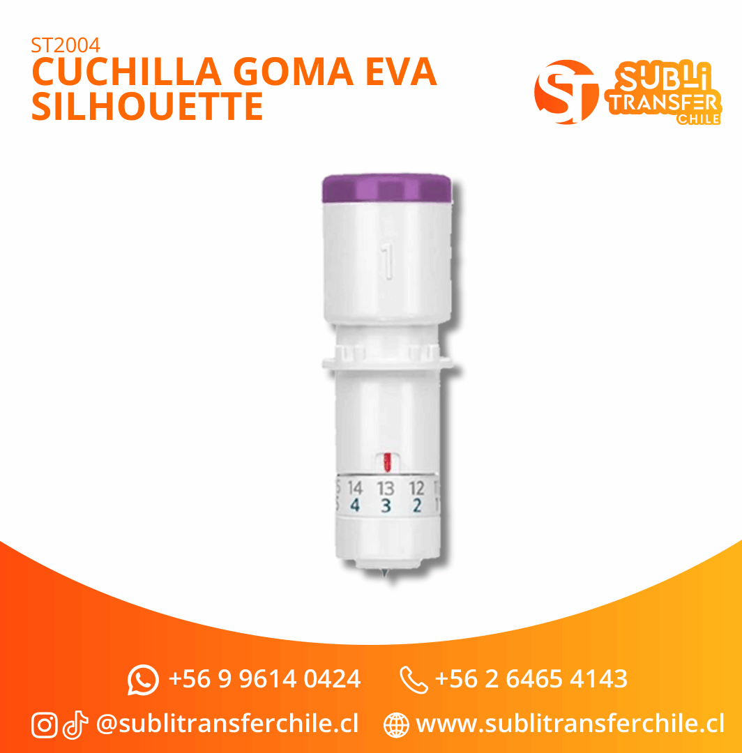 ST2004 Cuchilla Goma Eva Silhouette