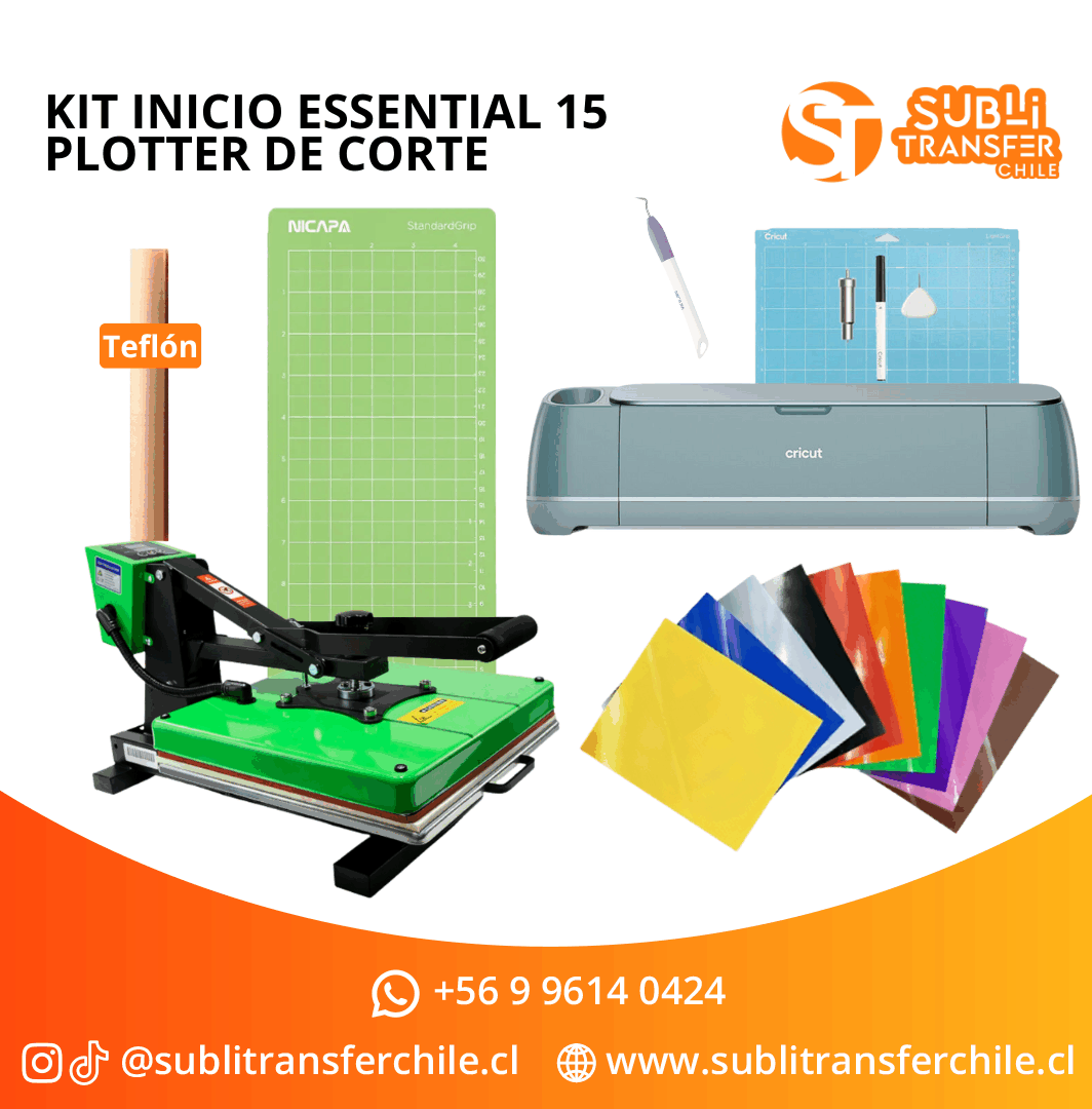 Kit Inicio Essential 15 - Plotter de Corte