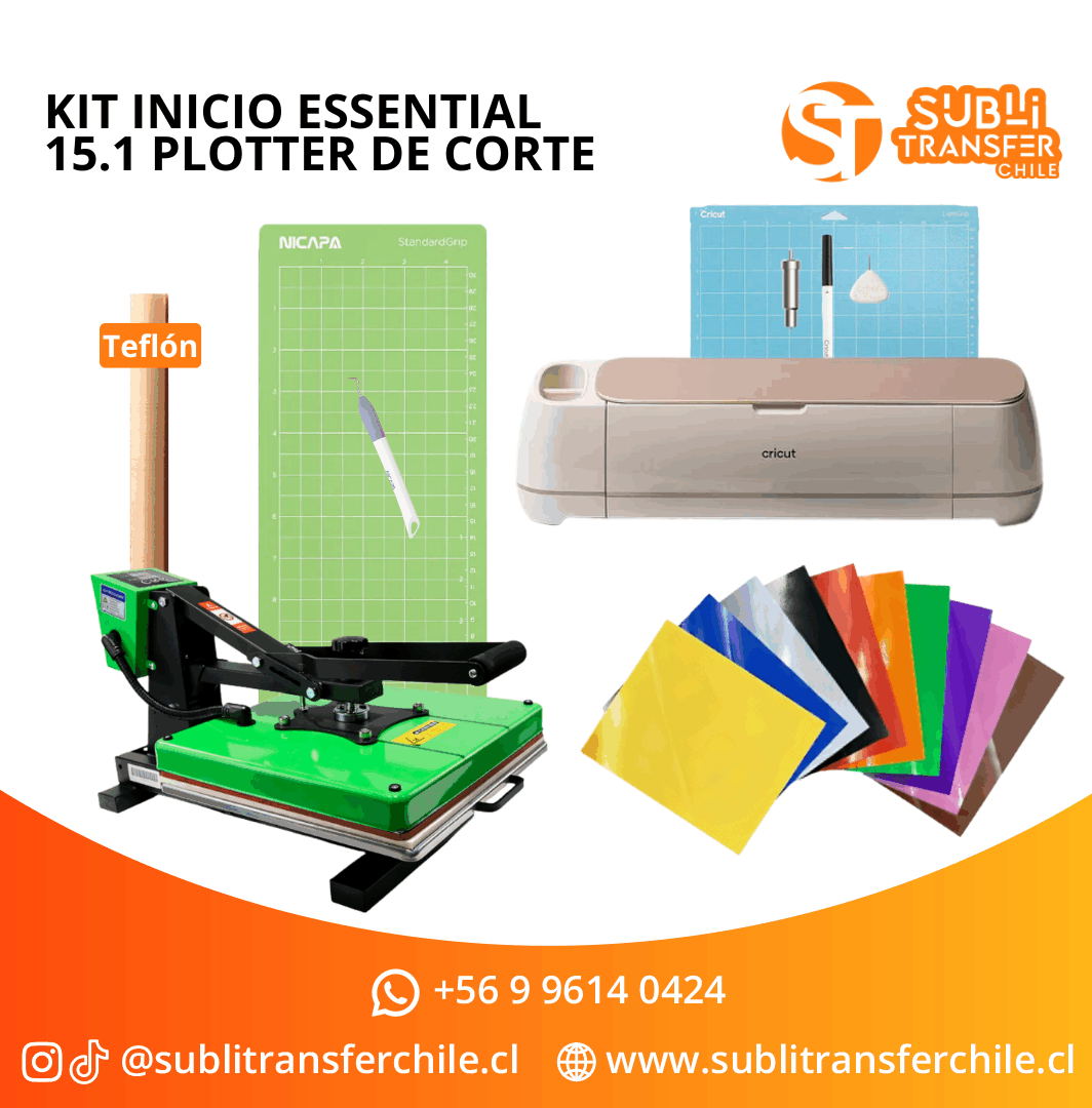 Kit Inicio Essential 15.1 - Plotter de Corte
